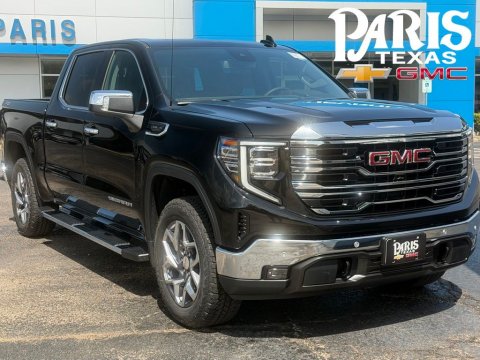 Onyx Black 2026 GMC Sierra 1500 SLT 4WD for sale in Paris, TX - Stock #261130