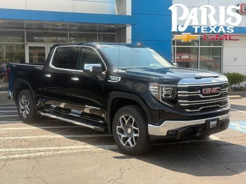 Onyx Black 2026 GMC Sierra 1500 SLT 4WD for sale in Paris, TX - Stock #261212