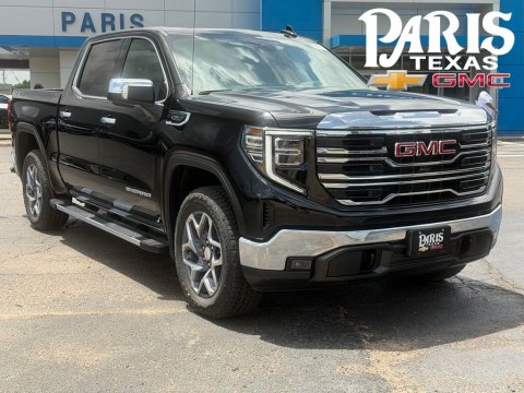 Onyx Black 2026 GMC Sierra 1500 SLT 4WD for sale in Paris, TX - Stock #261129