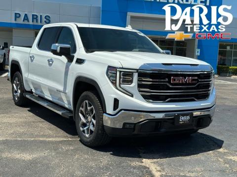 Summit White 2026 GMC Sierra 1500 SLT 4WD for sale in Paris, TX - Stock #260953