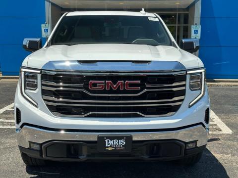 New Summit White 2026 GMC Sierra 1500 SLT 4WD - photo 2 - Stock #260953