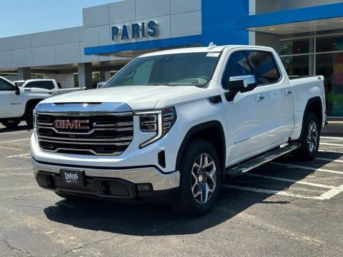 New Summit White 2026 GMC Sierra 1500 SLT 4WD - photo 3 - Stock #260953