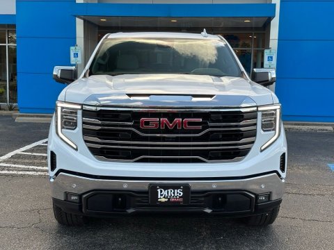 New Summit White 2026 GMC Sierra 1500 SLT 4WD - photo 2 - Stock #261149