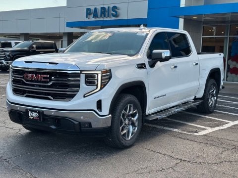 New Summit White 2026 GMC Sierra 1500 SLT 4WD - photo 3 - Stock #261149