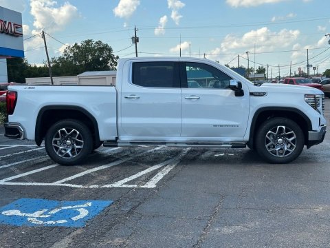 New Summit White 2026 GMC Sierra 1500 SLT 4WD - photo 4 - Stock #261149