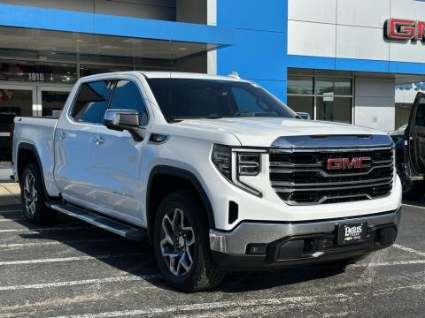  New 2025 GMC Sierra 1500 SLT Stock#250889 Summit White 4WD New 