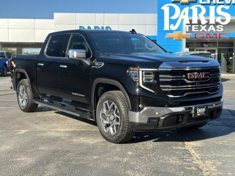  New 2026 GMC Sierra 1500 SLT Stock#260244 Onyx Black 4WD New 