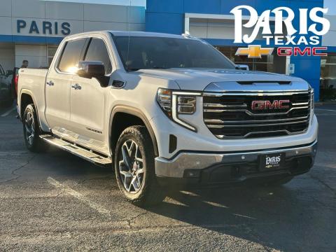  Pre-Owned 2024 GMC Sierra 1500 SLT Stock#260570A White Frost 