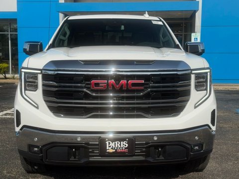 New Summit White 2026 GMC Sierra 1500 SLT 4WD - photo 2 - Stock #261137