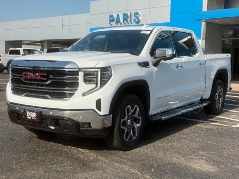 New Summit White 2026 GMC Sierra 1500 SLT 4WD - photo 3 - Stock #261137