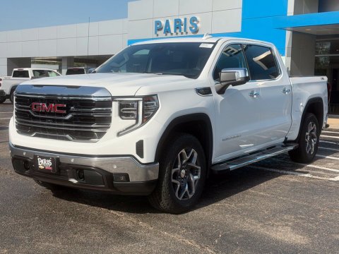 New Summit White 2026 GMC Sierra 1500 SLT 4WD - photo 3 - Stock #261137