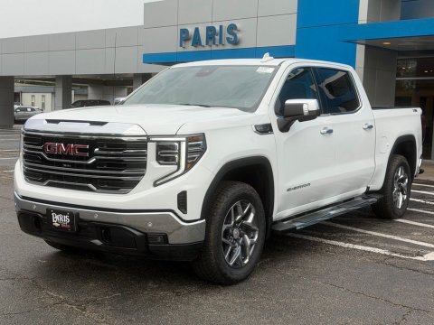 New Summit White 2026 GMC Sierra 1500 SLT 4WD - photo 3 - Stock #261166