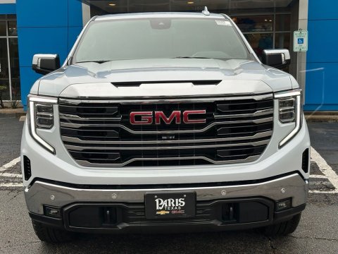 New Glacier White Tricoat 2026 GMC Sierra 1500 SLT 4WD - photo 2 - Stock #261116