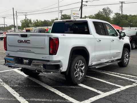 New Glacier White Tricoat 2026 GMC Sierra 1500 SLT 4WD - photo 7 - Stock #261116