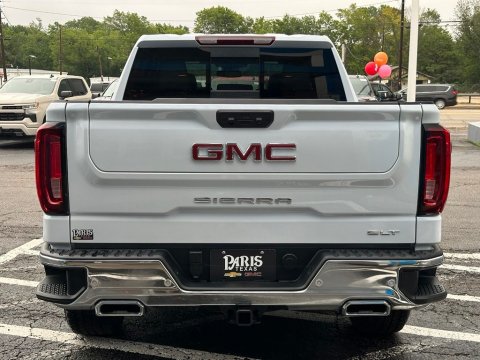 New Glacier White Tricoat 2026 GMC Sierra 1500 SLT 4WD - photo 5 - Stock #261116