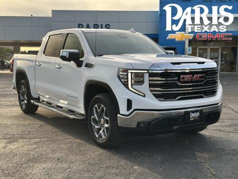  New 2026 GMC Sierra 1500 SLT Stock#260323 Summit White 4WD New 