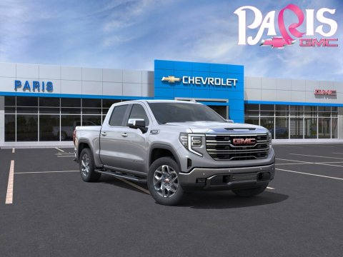 Sterling Metallic 2026 GMC Sierra 1500 SLT 4WD for sale in Paris, TX - Stock #261388