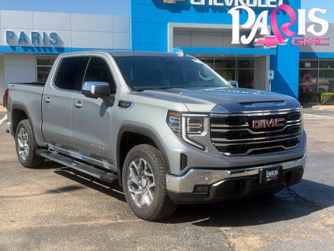 Sterling Metallic 2026 GMC Sierra 1500 SLT 4WD for sale in Paris, TX - Stock #261388