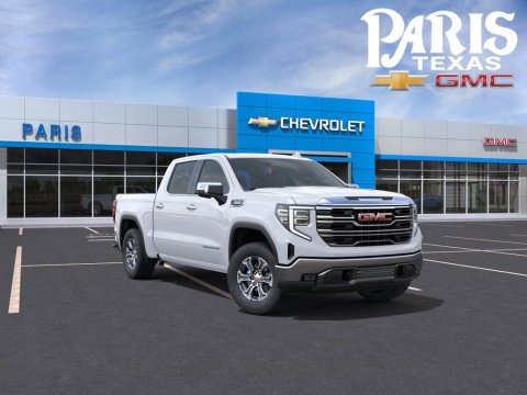 Summit White 2026 GMC Sierra 1500 SLT 4WD for sale in Paris, TX - Stock #261421