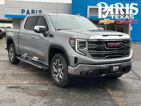 Sterling Metallic 2026 GMC Sierra 1500 SLT 4WD for sale in Paris, TX - Stock #260863