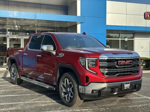  New 2025 GMC Sierra 1500 SLT Stock#251026 Volcanic Red Tintcoat 