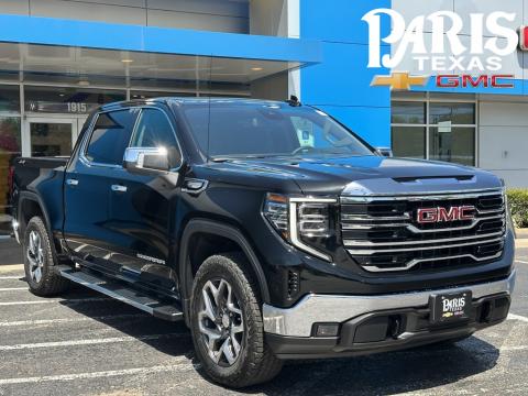  New 2025 GMC Sierra 1500 SLT Stock#250962 Onyx Black 4WD New 