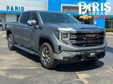 Sterling Metallic 2026 GMC Sierra 1500 SLT 4WD for sale in Paris, TX - Stock #260912