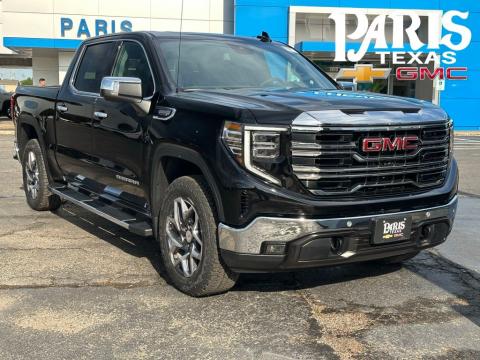 Onyx Black 2026 GMC Sierra 1500 SLT 4WD for sale in Paris, TX - Stock #260869