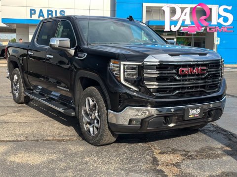 Onyx Black 2026 GMC Sierra 1500 SLT 4WD for sale in Paris, TX - Stock #260869