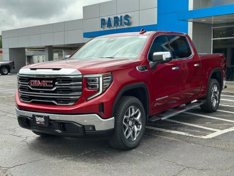 New Volcanic Red Tintcoat 2026 GMC Sierra 1500 SLT 4WD - photo 3 - Stock #260777
