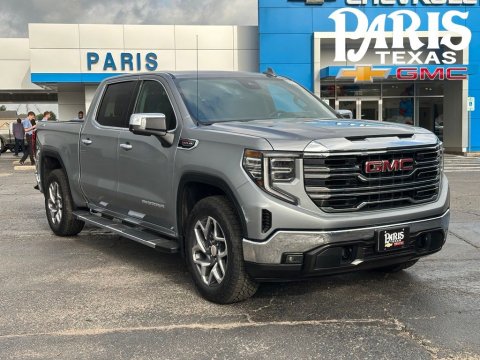 Sterling Metallic 2023 GMC Sierra 1500 SLT 4WD for sale in Paris, TX - Stock #261004A