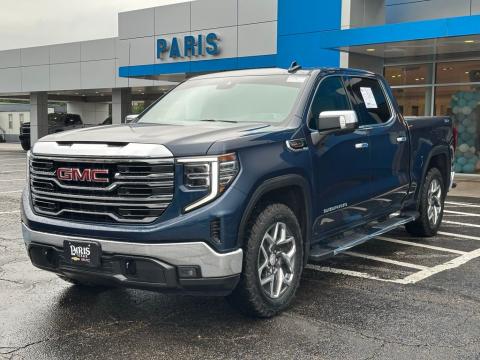Pre-Owned Pacific Blue Metallic 2023 GMC Sierra 1500 SLT 4WD - photo 3 - Stock #260633A