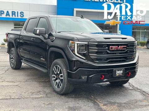 Onyx Black 2026 GMC Sierra 1500 AT4 4WD for sale in Paris, TX - Stock #260859