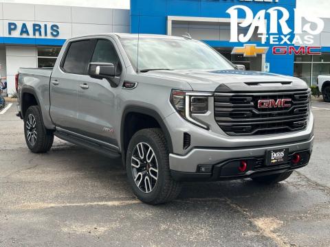 Sterling Metallic 2026 GMC Sierra 1500 AT4 4WD for sale in Paris, TX - Stock #260801