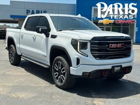 Summit White 2026 GMC Sierra 1500 AT4 4WD for sale in Paris, TX - Stock #260882