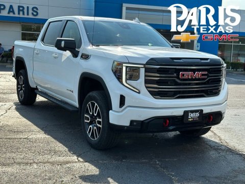 Summit White 2026 GMC Sierra 1500 AT4 4WD for sale in Paris, TX - Stock #260914