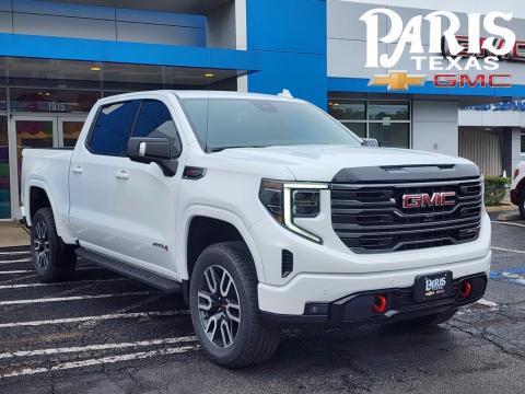  New 2025 GMC Sierra 1500 AT4 Stock#250753 Summit White 4WD New 