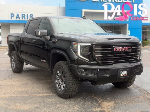 Onyx Black 2026 GMC Sierra 1500 AT4X 4WD for sale in Paris, TX - Stock #261273