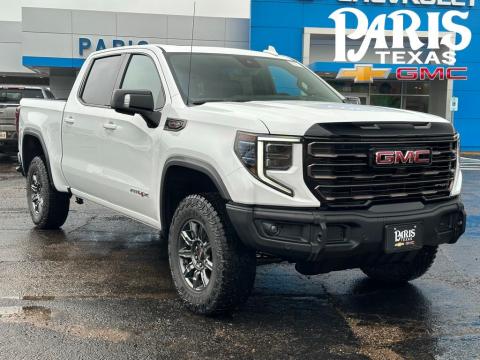 Summit White 2026 GMC Sierra 1500 AT4X 4WD for sale in Paris, TX - Stock #260837