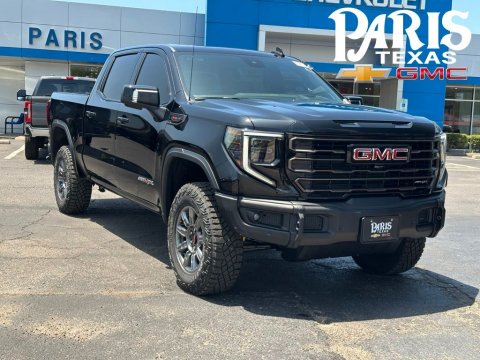 Onyx Black 2026 GMC Sierra 1500 AT4X 4WD for sale in Paris, TX - Stock #260886