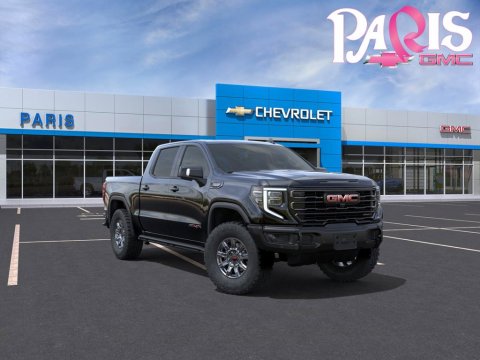 Onyx Black 2026 GMC Sierra 1500 AT4X 4WD for sale in Paris, TX - Stock #261269