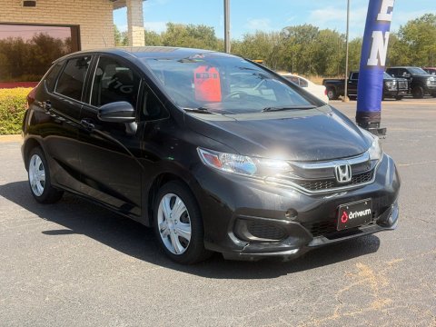 Crystal Black Pearl 2019 Honda Fit LX FWD for sale in Paris, TX - Stock #X2586