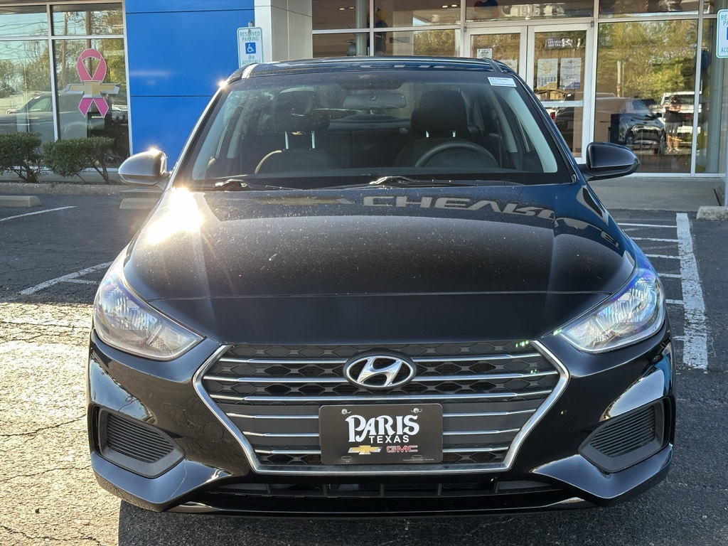 Used 2020 Hyundai Accent SE with VIN 3KPC24A69LE096871 for sale in Paris, TX
