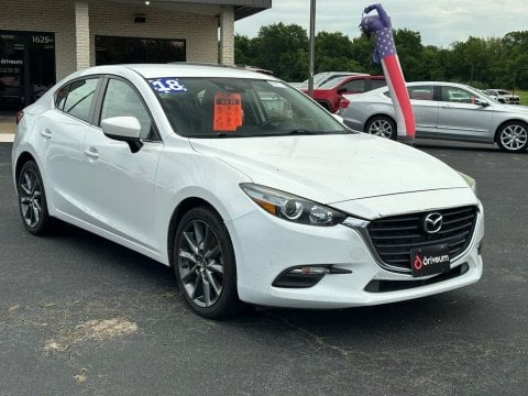 Snowflake White Pearl 2018 Mazda Mazda3 Touring FWD for sale in Paris, TX - Stock #X2504