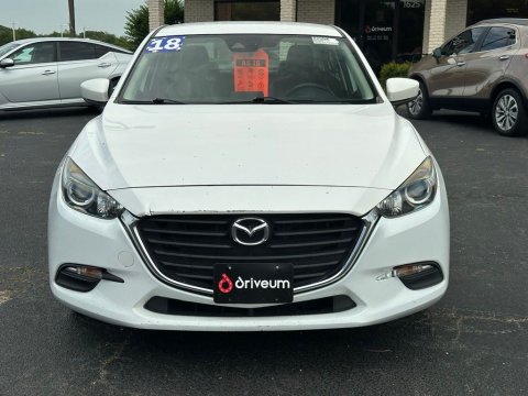 Pre-Owned Snowflake White Pearl Mica 2018 Mazda Mazda3 Touring FWD - photo 2 - Stock #X2504