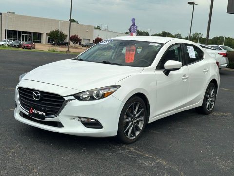 Pre-Owned Snowflake White Pearl Mica 2018 Mazda Mazda3 Touring FWD - photo 3 - Stock #X2504