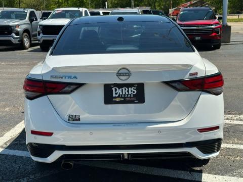 Pre-Owned Aspen White Tricoat/Super Black 2024 Nissan Sentra SR FWD - photo 5 - Stock #B5589