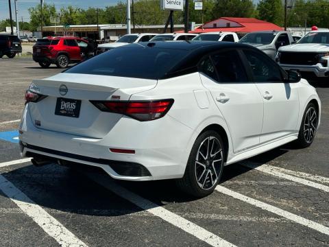 Pre-Owned Aspen White Tricoat/Super Black 2024 Nissan Sentra SR FWD - photo 6 - Stock #B5589