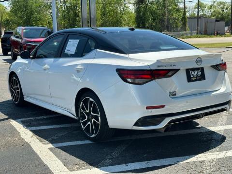 Pre-Owned Aspen White Tricoat/Super Black 2024 Nissan Sentra SR FWD - photo 7 - Stock #B5589