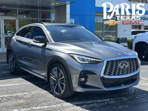  Pre-Owned 2022 INFINITI QX55 ESSENTIAL Stock#250751A Graphite 